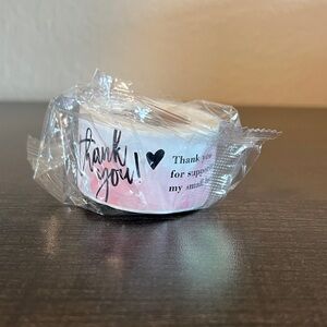 Thank You Stickers roll of 120